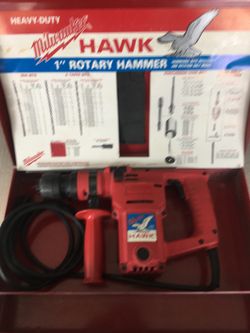 Milwaukee Hawk SDS 1in Rotary Hammer