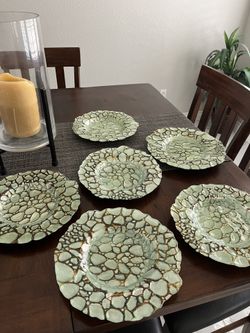 6 Salad Plates From Z Gallerie 