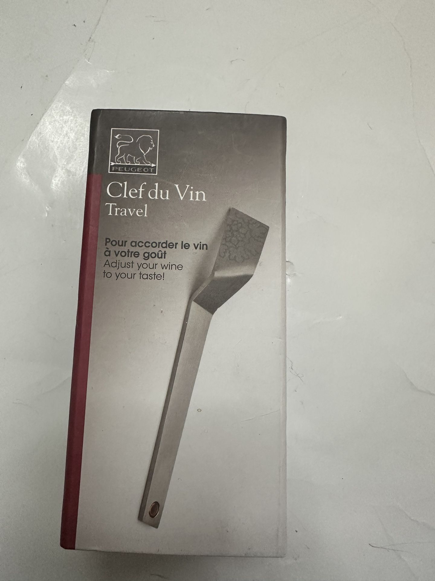 Peugeot Clef du Vin Travel Wine Key