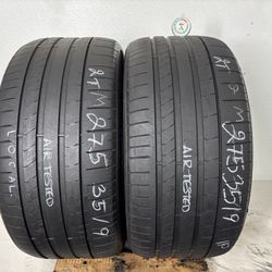 2 Tires 275 35 19 Pirelli P Zero Pz4 