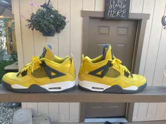 Jordan 4s retro lightning