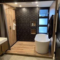  Bathroom Tile Shower Floor Backsplash Tub Flooring Remodeling 