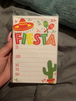 Invitations, cinco de Mayo.