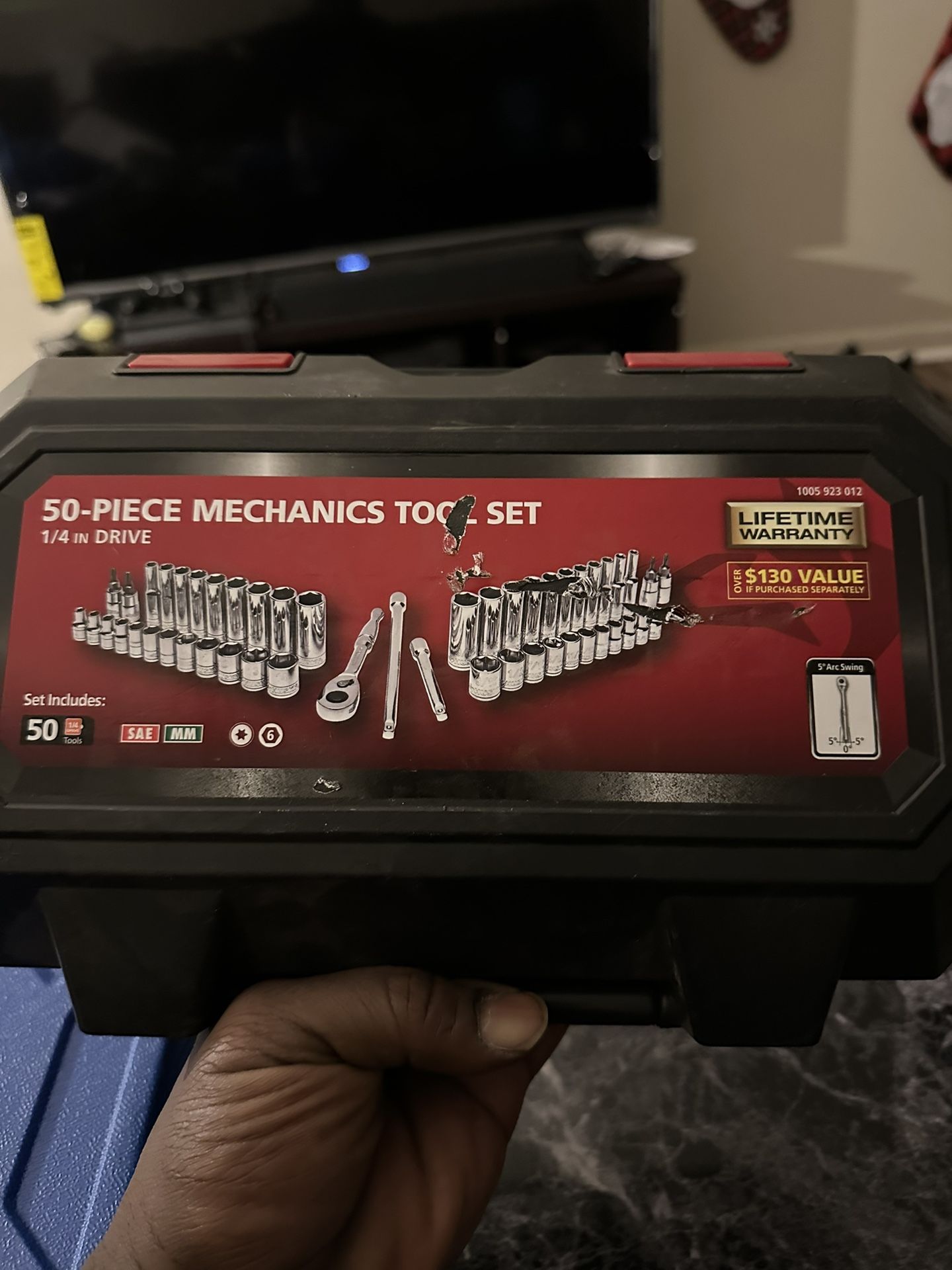 50 Piece Mechanics Tool Set
