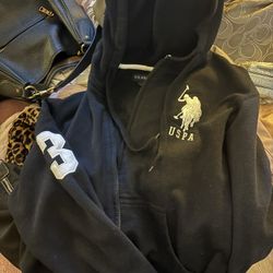 us polo zip up hoodie