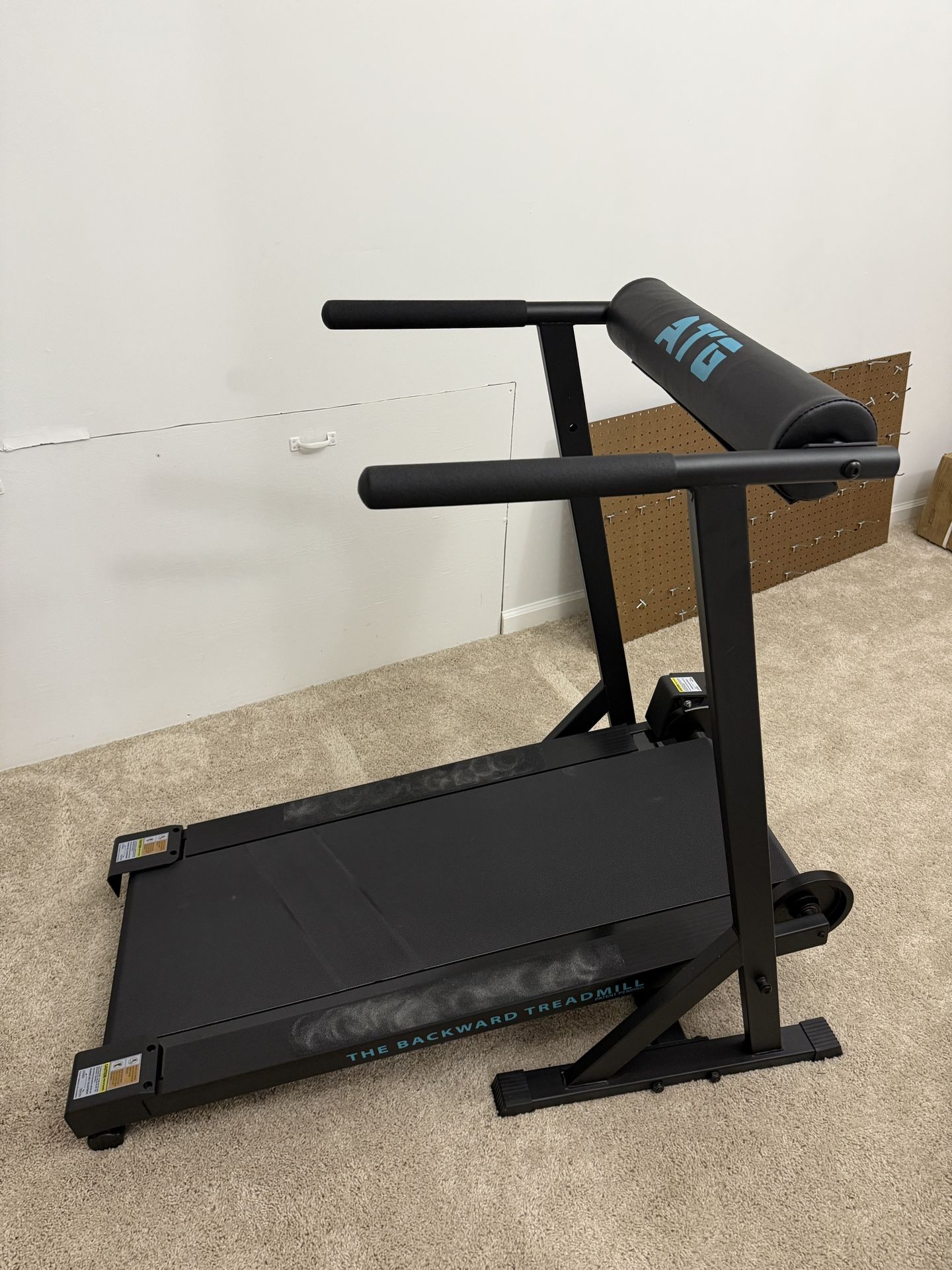 ATG The backward treadmill