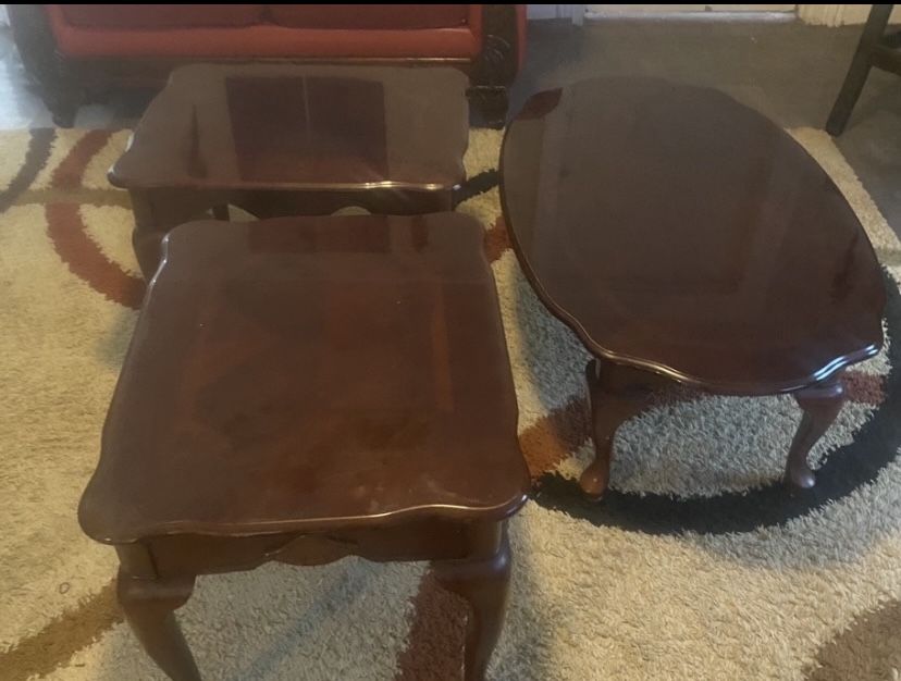 Coffee End Table Set