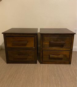 2 Drawer Nightstand Set