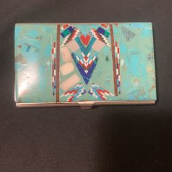 Western Style Business Card Holder