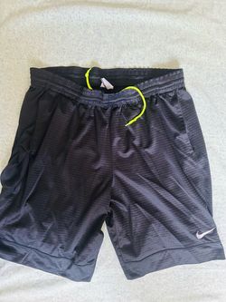 Nike Athletic Shorts with Neon Drawstring