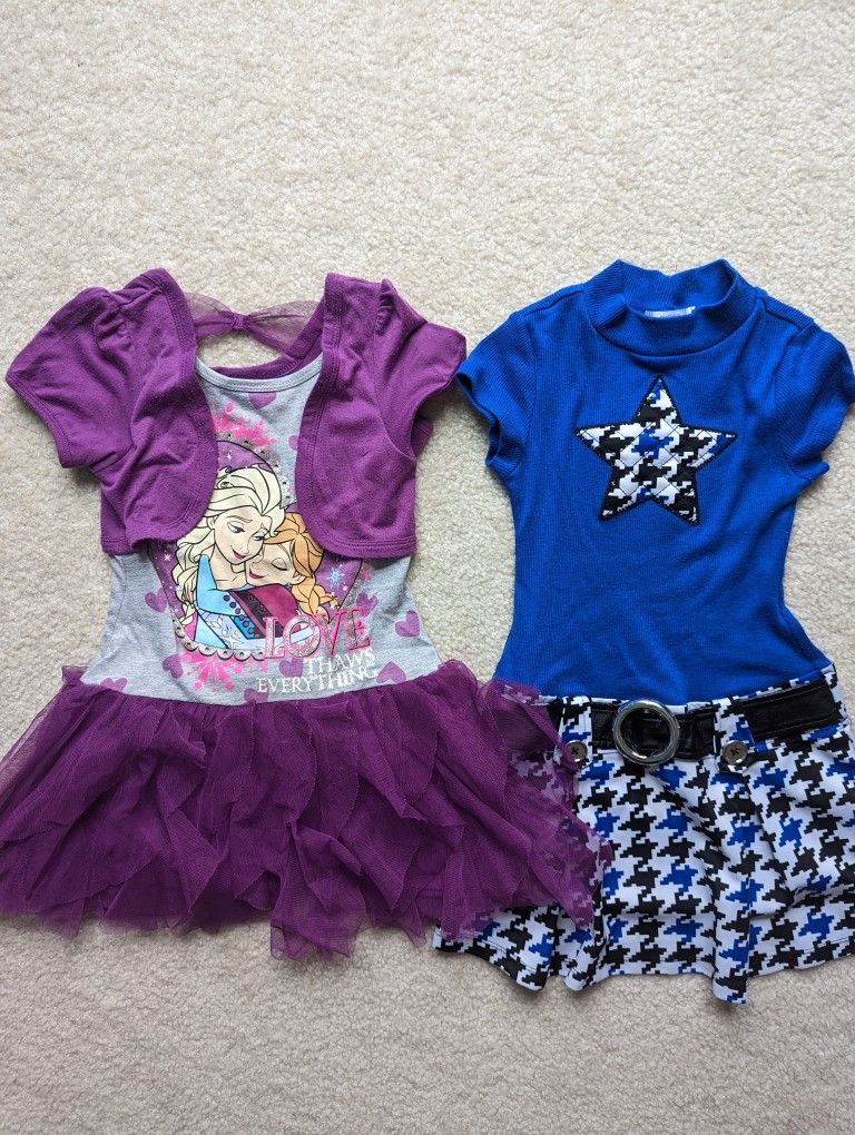 Girls Dress Size 6T - $4 each