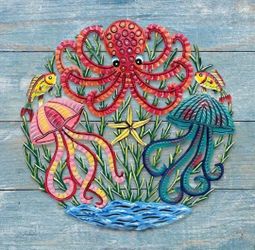 Ocean Life Metal Wall Decor