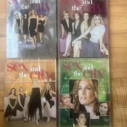 Sex And The City The Complete Seasons DVD Season 1,3,4, 6 Disc HBO Series