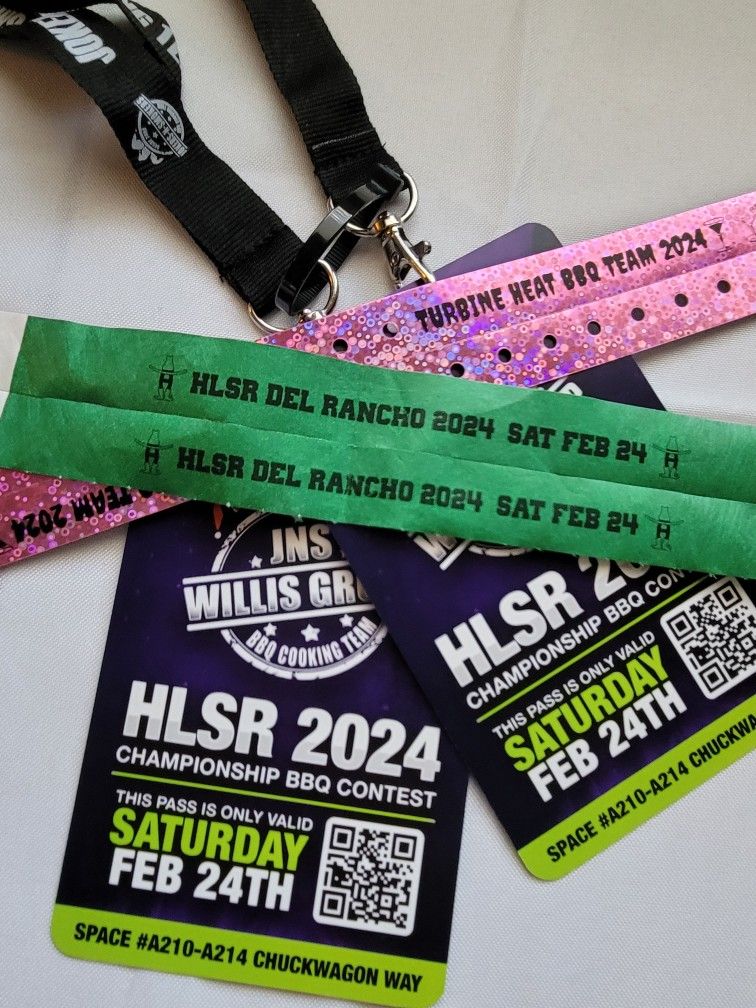6 Rodeo Cookoff Tent Tickets & Parking Pass