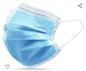 Face mask blue 50 pack