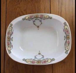 Vintage Bavaria Oval Vegetable Serving Dish/Platter - 9.5" L x 7.5" W