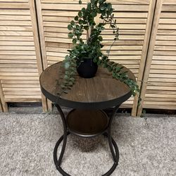 Pottery Barn Reclaimed Wood End Table