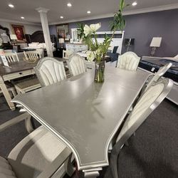 7 Pc Dining Table Clearance 