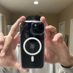 iPhone 13 / 14 / 15 Clear MagSafe Case + Screen Protector