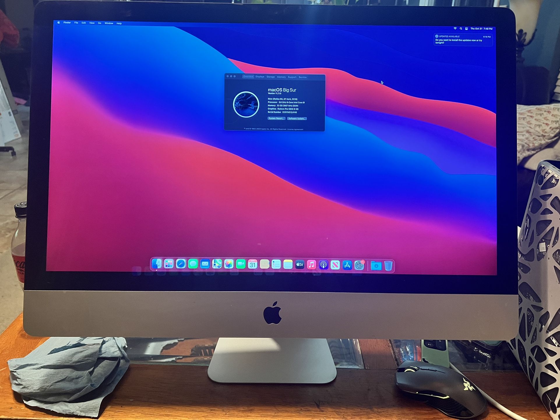 Intel based iMac i9-9900k 24inch