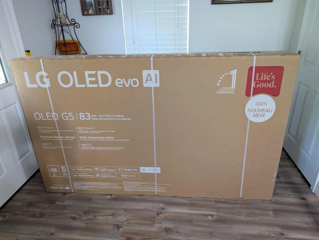 83 Inch LG OLED Evo Ai G5