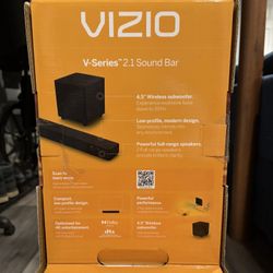 Vizio 2.1 Channel Soundbar With Subwoofer