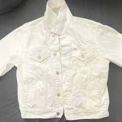 Ralph Lauren White Denim Jacket  