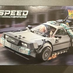 LEGO 77256 Speed Champions Back to the Future Time Machine 357pcs New