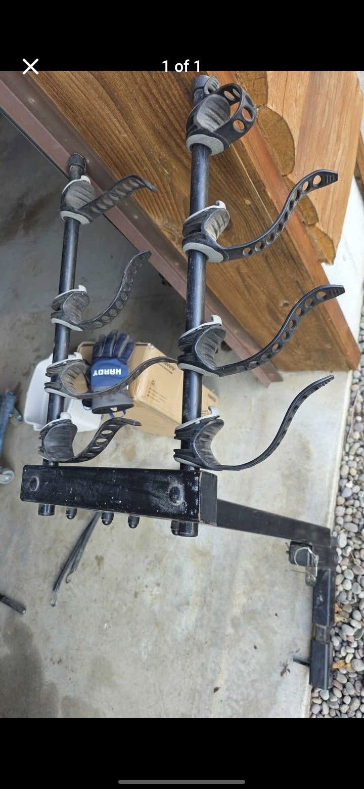 Thule Fold Away 4 Bike Hitch Rack 