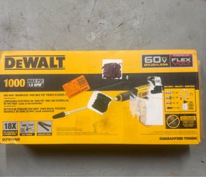FLEXVOLT 60V MAX 1000 PSI 1.0 GPM Cold Water Cordless Battery Power Cleaner (Tool Only)