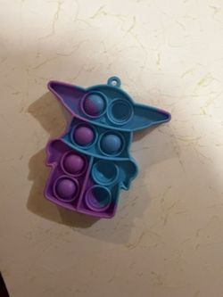 Blue and Purple Pop Fidget Toy