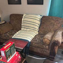 Cloth Patterned Couch