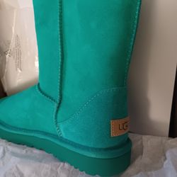 WOMEN EMERALD GREEN  UGG BOOTS  