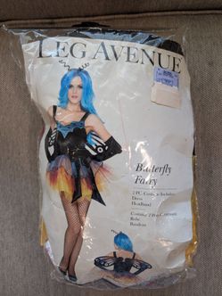 Butterfly Fairy Costume Size Small