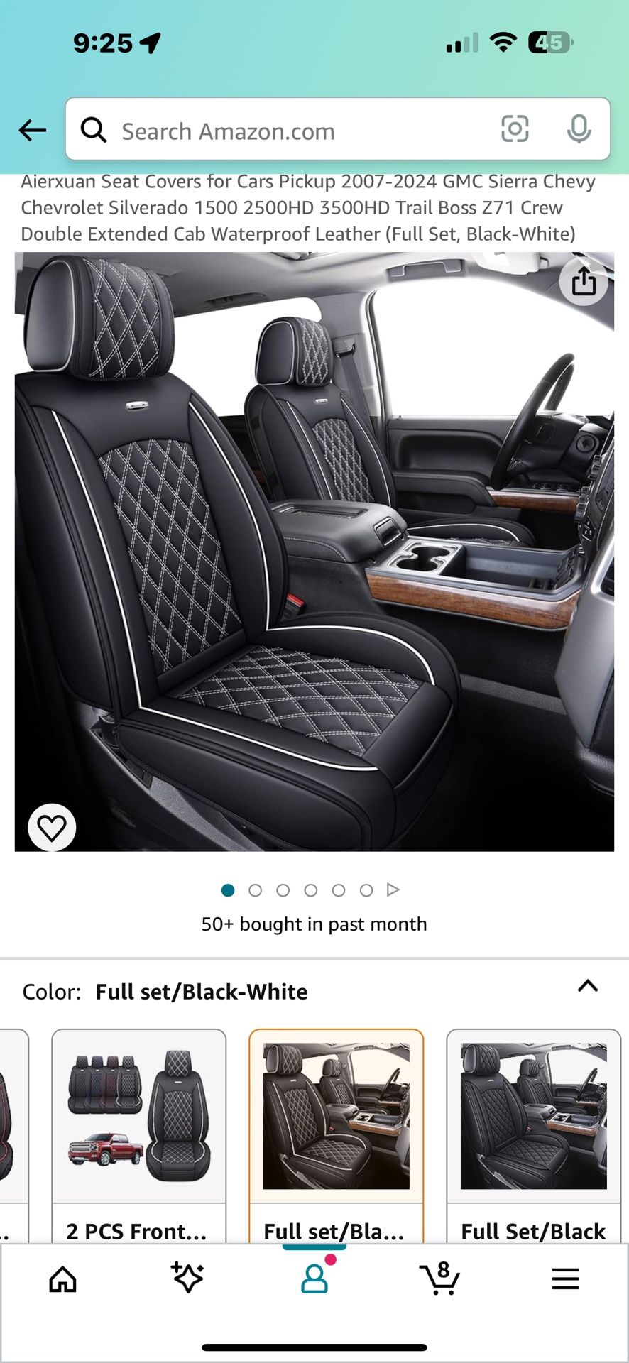 2014-2018 Chevy/GMC Silverado Sierra Seat Covers, Custom Floor Mats, Tuner Peddlecommander