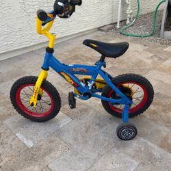 Hot wheels Bike With Training Wheels