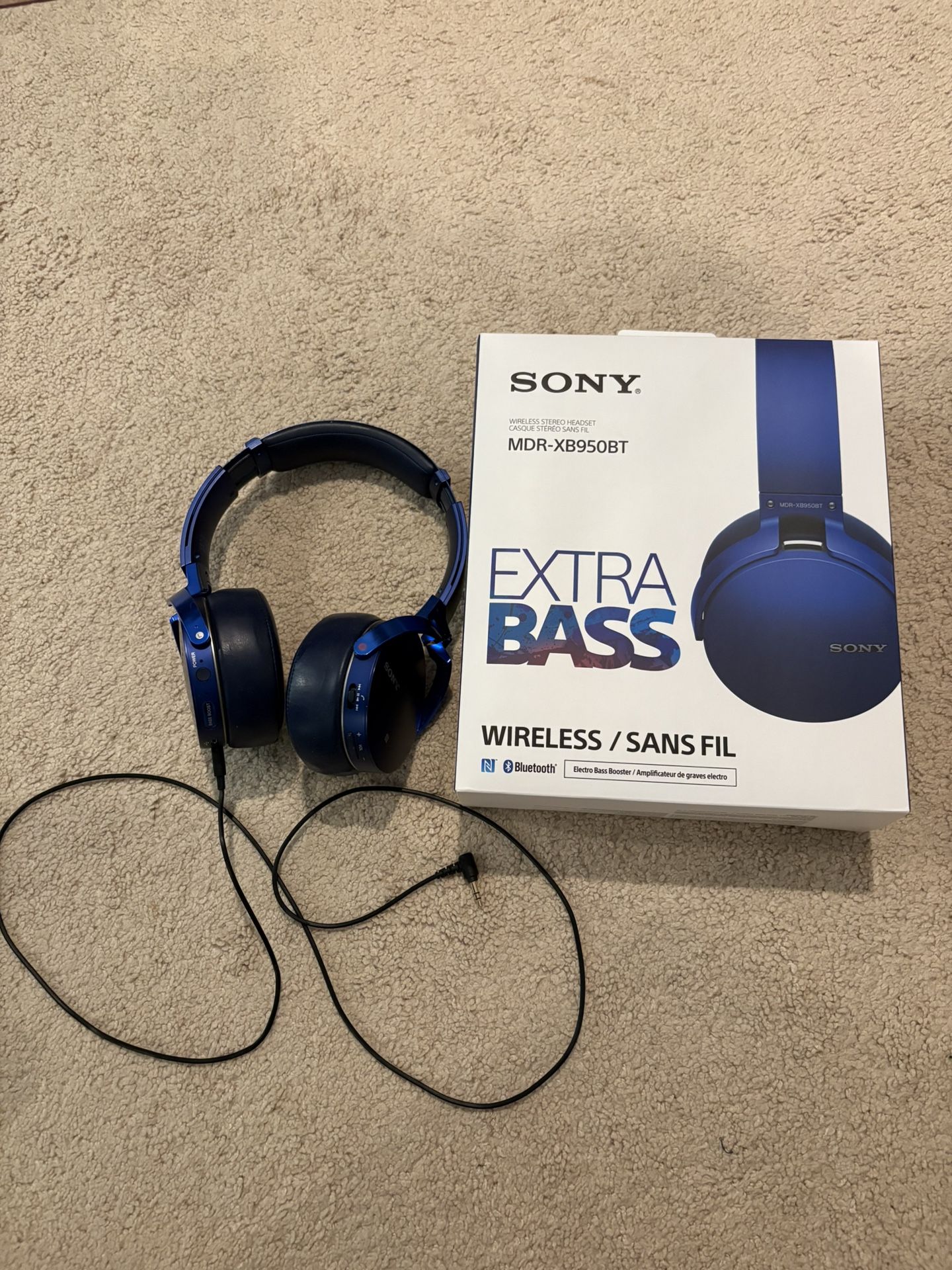 Sony MDR-XB950BT Wireless Stereo Headset
