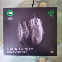 Razer Naga Trinity USB MMO/MOBA Gaming Mouse Black RZ01-0(contact info removed)-R3M1 Used