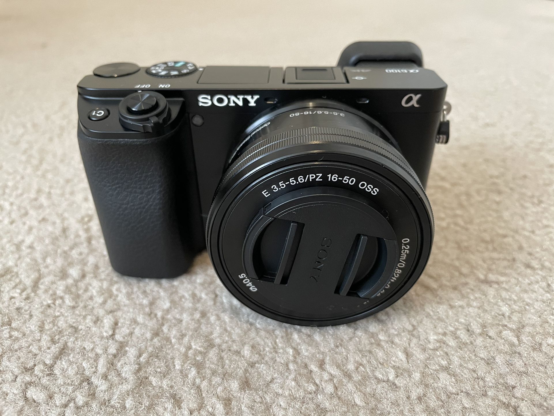Sony a6100 with 16-50mm Kit lens