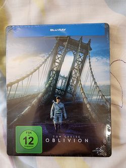 NEW tom cruise oblivion SteelBook Collector Edition Case Movie Blu-ray sci-fi action