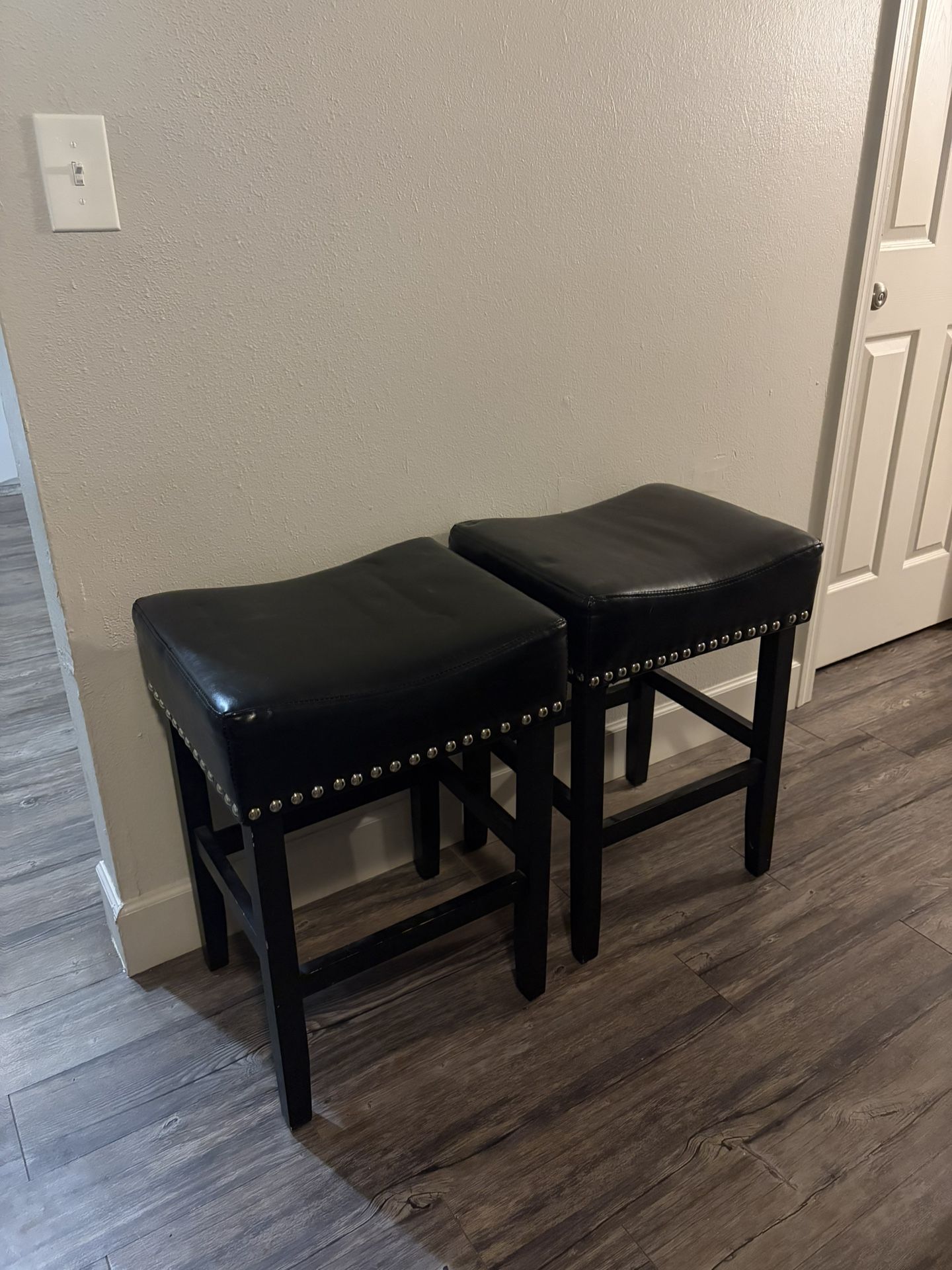 Leather Bar Stools