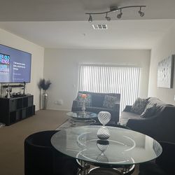 Living Room + Dining Table Set