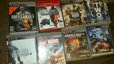 Ps3 games all for 45