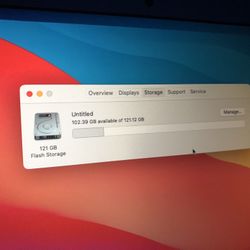 MacBook Air 120gb Updated To Big Sur