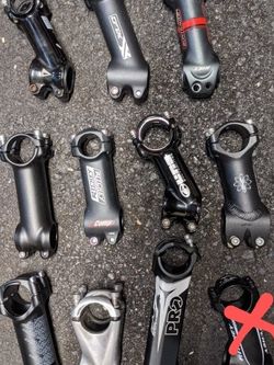 Bike Stem Assortment - Various Lengths And Angles