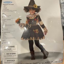 Girls Halloween Costume - Scarecrow