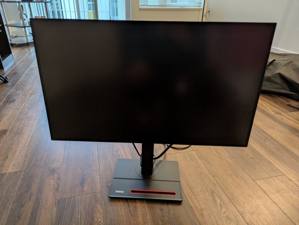 Lenovo ThinkVision P27h-20 27" WQHD WLED LCD Monitor - 16:9 - Raven Black - 27" Class - in-Plane Switching (IPS) Technology - 2560 x 1440-16.7 Million