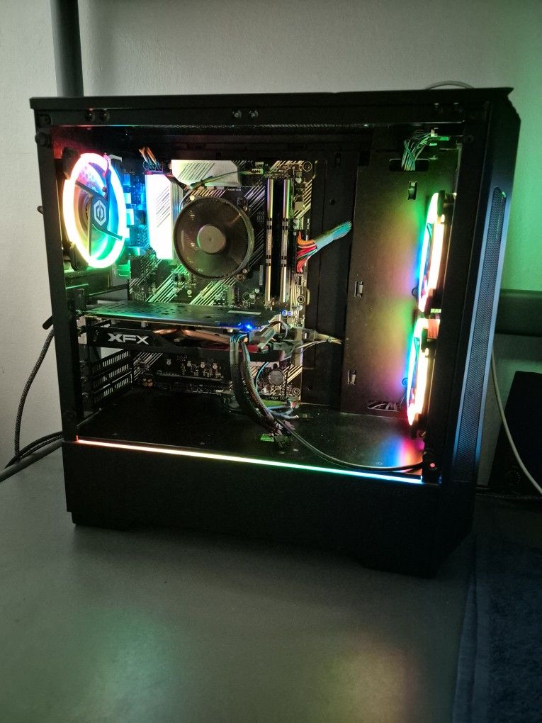 PC Setup RGB Ryzen 16GB RAM + PS2/PS4 Games Bundle