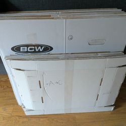 (10) Record Storage Boxes For 12" LPs - FREE