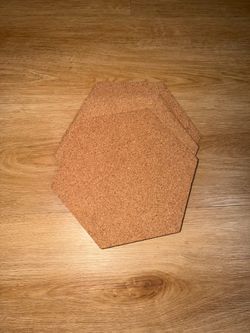 Cork board tiles
